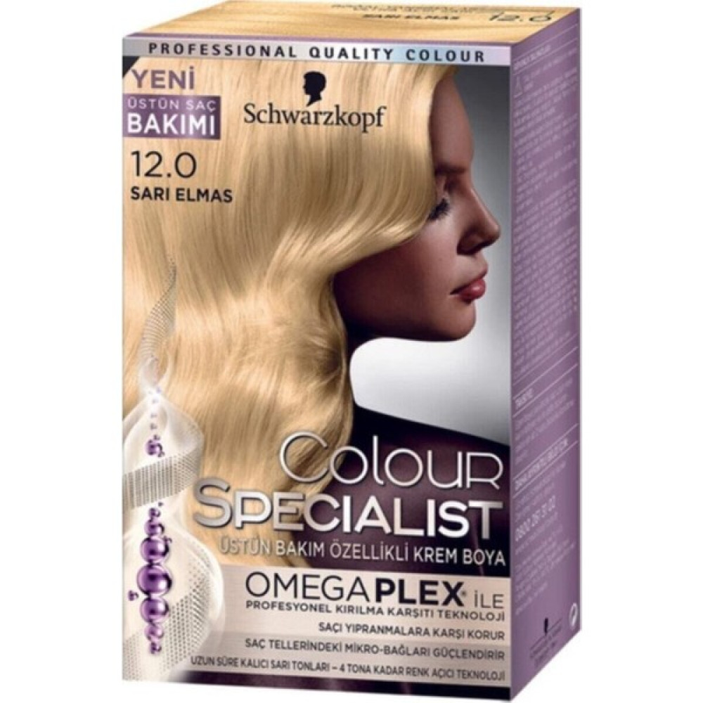 Colour Specialist Saç Boyası 12-0 Sarı Elmas Saç Boyası Fiyatı