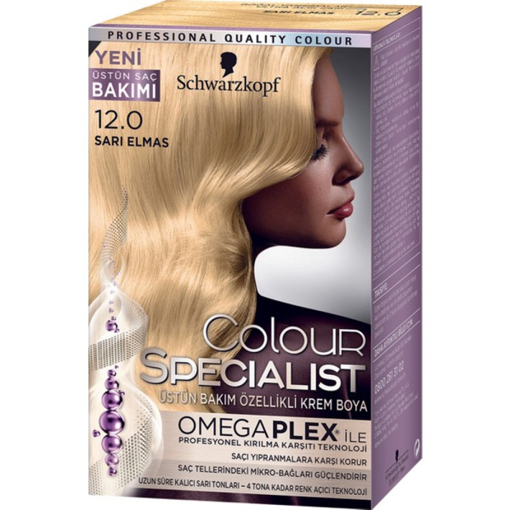 Colour Specialist Sarı Elmas 12.0 Saç Boyası Fiyatı