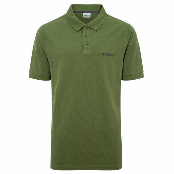 Columbia CS0084-011 Gri M Cascade Range Solid Polo Yaka Erkek T-Shirt