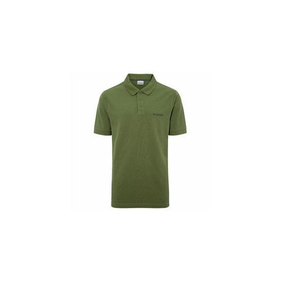 Columbia CS0084-011 Gri M Cascade Range Solid Polo Yaka Erkek T-Shirt