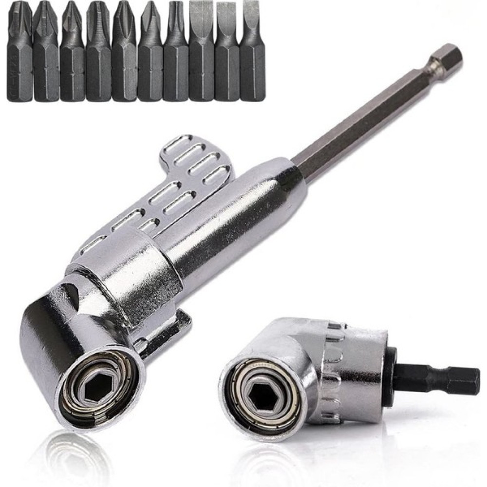 Combat 12 Parça 1/4'' Bits Uç ve Köşe Vidalama Adaptörü Seti - Gri Oto Boyaları Fiyatı