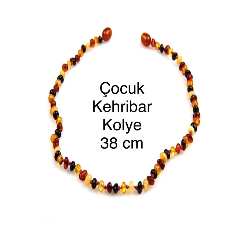 Combin Accessory Balık Kehribar Bebek / Çocuk Diş Kolyesi Orijinal Sertifikalı 38 Cm 0-3 Yaş Beden Bijuteri Kolye Fiyatı