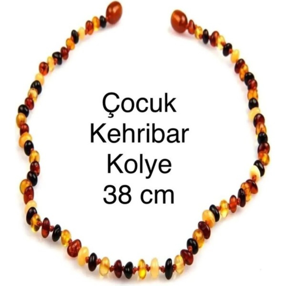 Combin Accessory Baltık Kehribar Bebek / Çocuk Diş Kolyesi Sertifikalı 38 cm Bijuteri Kolye Fiyatı