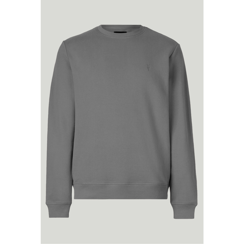 COMBINE Füme Renk Basic Bisiklet Yaka Relaxed Regular Erkek Sweatshirt L Beden Bayan Sweatshirt Fiyatı