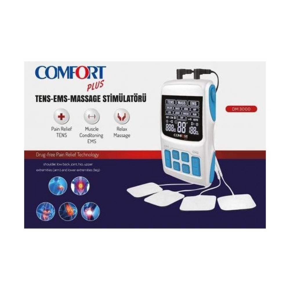 Comfort Plus DM-3000 Masaj Stimülatörü Cihazı Masaj Cihazları Fiyatı