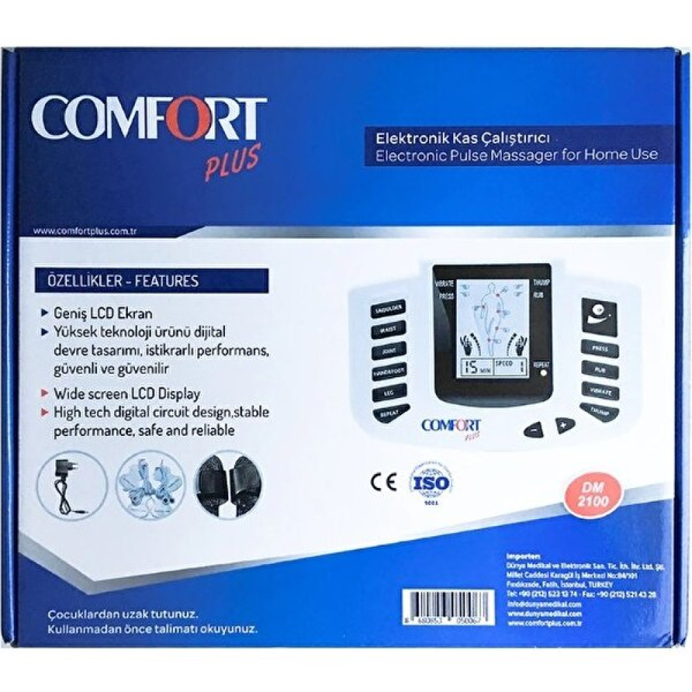 Comfort Plus DM2100 Elektronik Kas Çalıştırıcı Diğer Test ve Ölçüm Cihazları Fiyatı