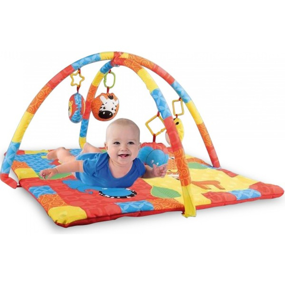 Comfymax Piccolo Oyuncaklı Aktivite Minderi Oyun Halısı - 80 x 80 cm - Beyaz Oyuncak Fiyatı