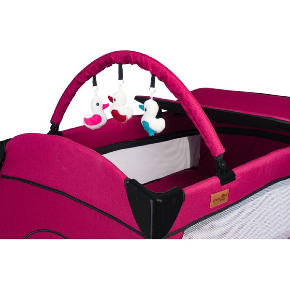 Comfymax Power Park Yatak Oyun Parkı 70X110 - Rose - Pembe Park Yatak / Oyun Parkı Fiyatı