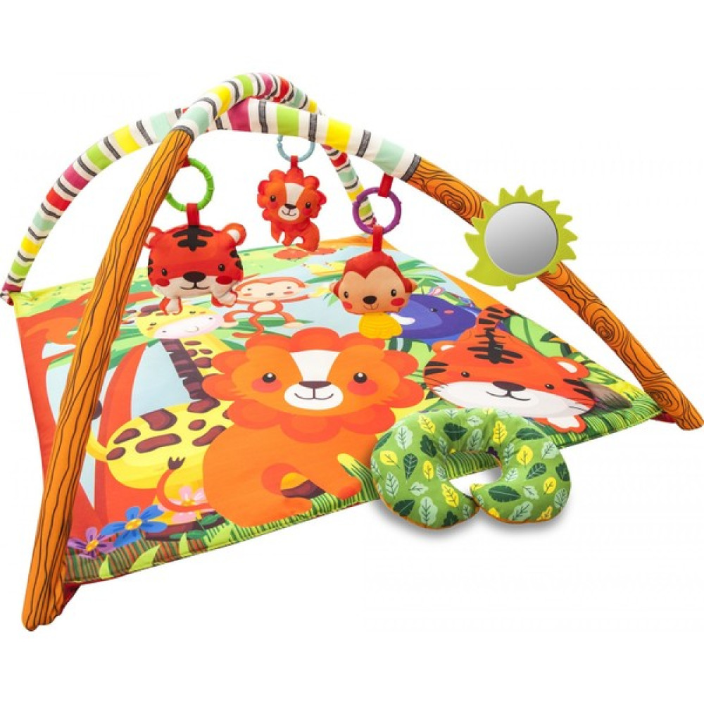 Comfymax Safari Oyuncaklı Aktivite Oyun Halısı - 100 x 100 cm - Renkli Oyuncak Fiyatı