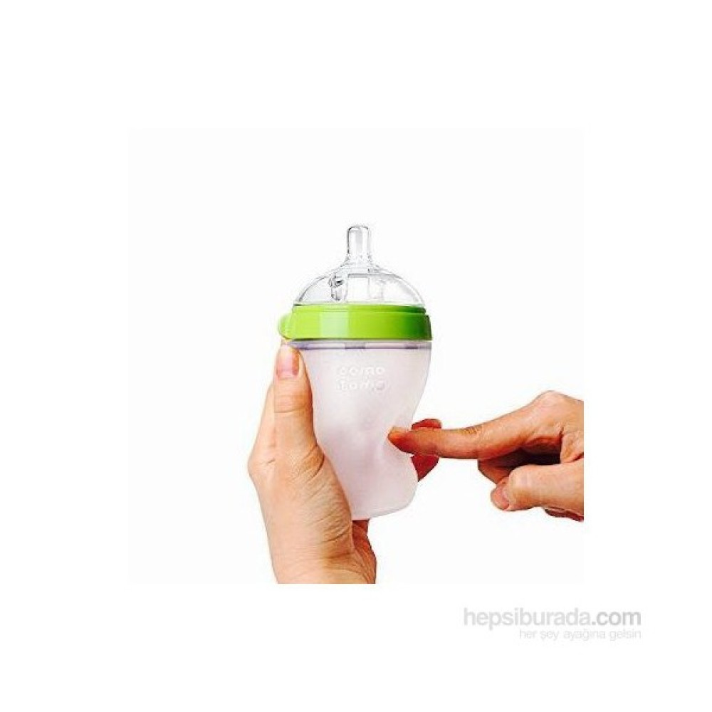 Comotomo 250 Ml Silikon Biberon 0-3 Ay Yeşil Biberon Fiyatı