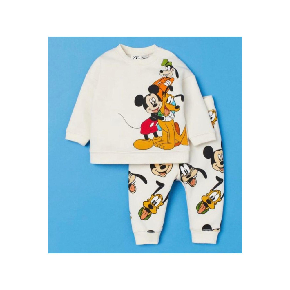 comotomo Mickey Mouse İkili Takım 1-2 Yaş Beden Kadın Giyim Fiyatı
