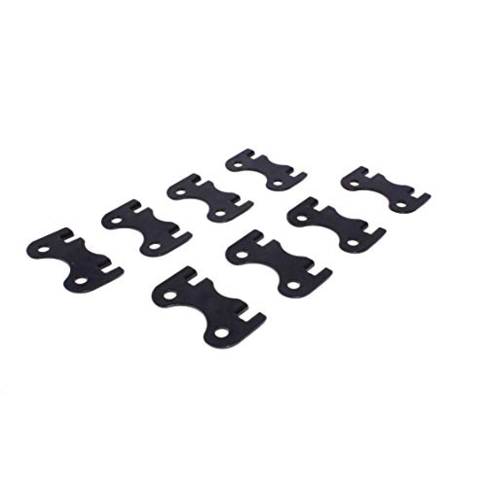 Comp Cams"4825-8 Flat 1 Piece Guide Plate Set for Dodge Magnum V8 w/ 5/16"" Pushrod and 5/16"" Stud", Black