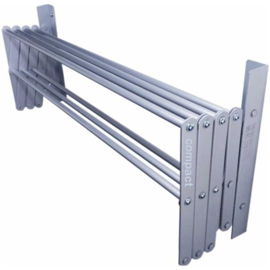 Compact Çamaşırlık 80 cm 7 Askılı - Açık Gri Diğer Fiyatı