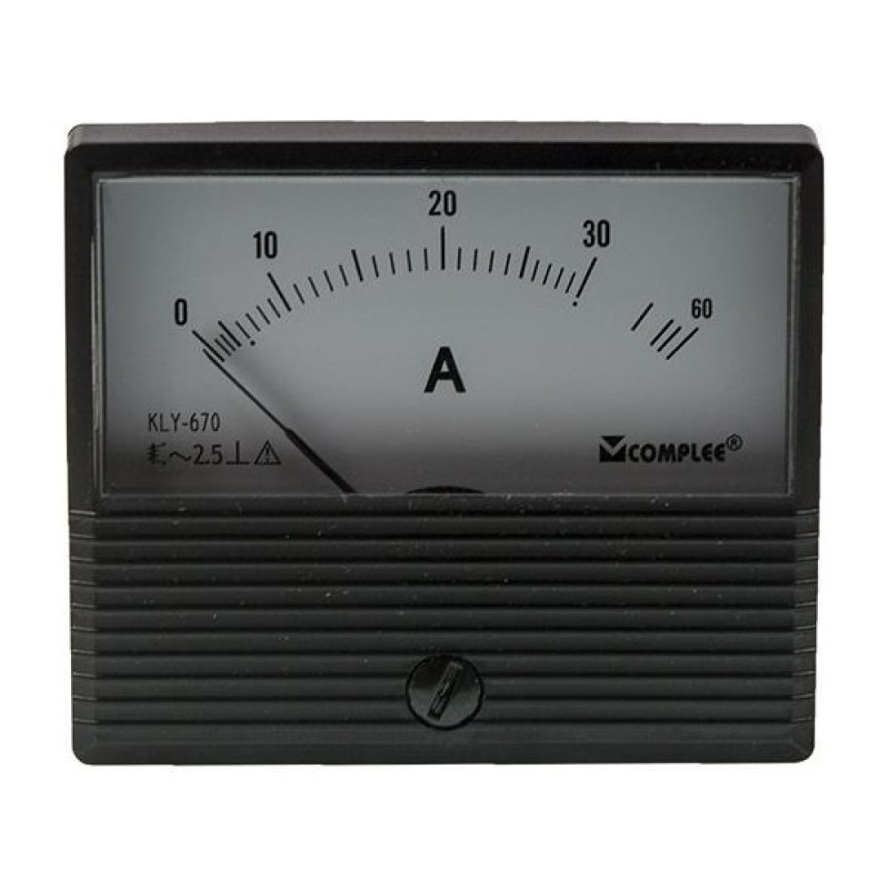 Complex 30A Analog Ampermetre - Panel Tipi Ölçü Aleti KLY-T670 - Siyah Diğer Test ve Ölçüm Cihazları Fiyatı