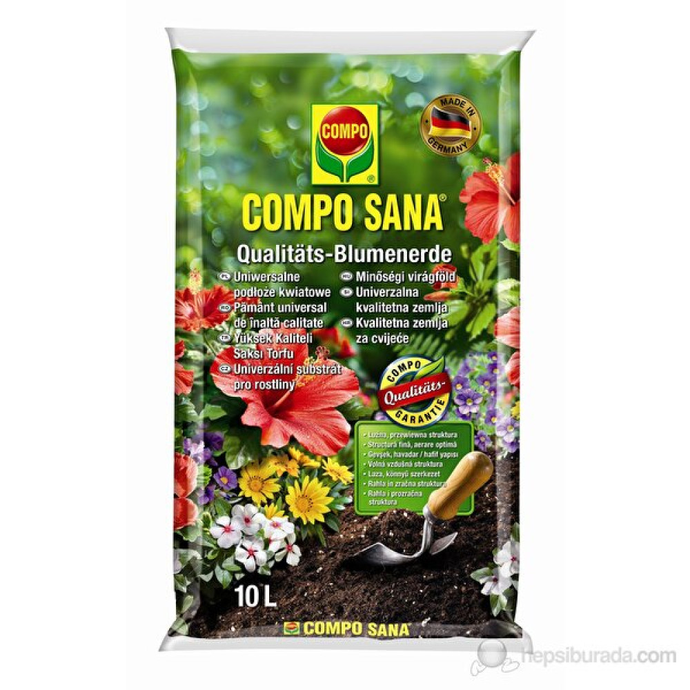 Compo Çiçekli Bitkiler İçin Saksı Toprağı 10 Lt Bitki Fiyatı