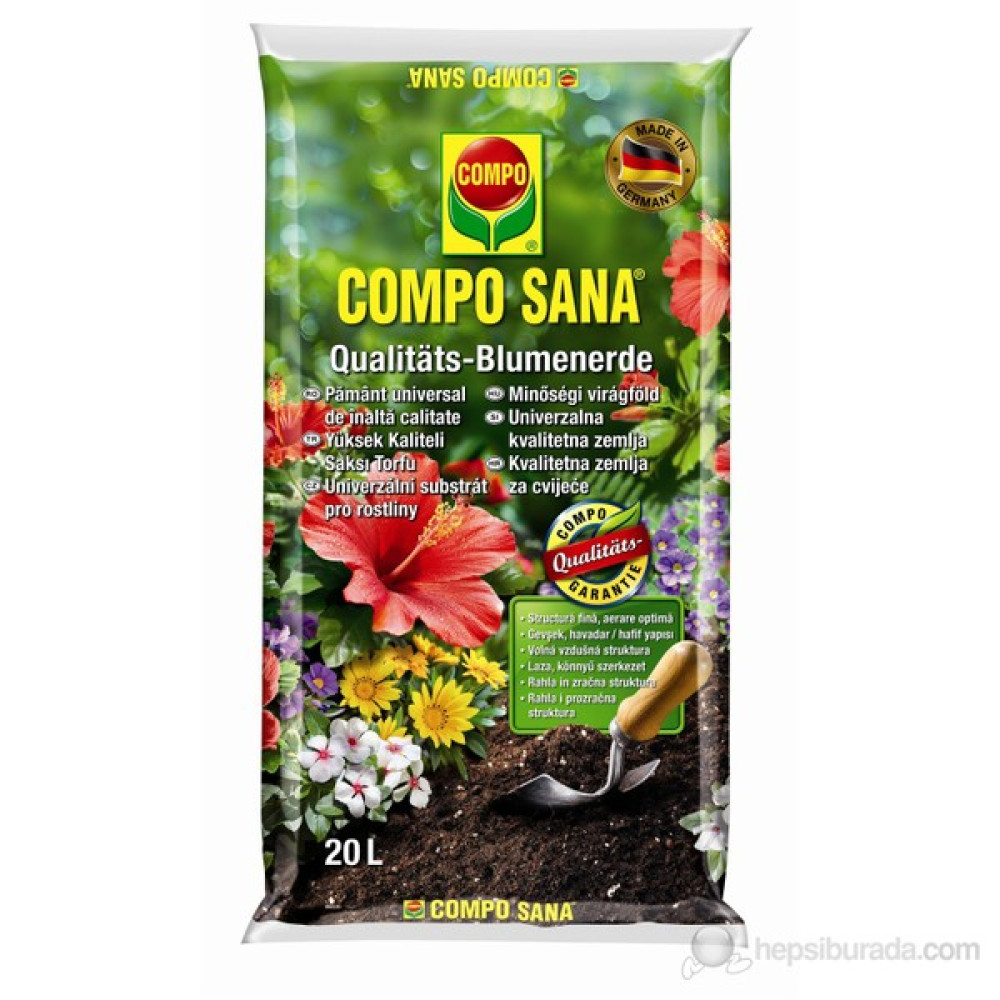 Compo Çiçekli Bitkiler İçin Saksı Toprağı 20 Lt Bitki Fiyatı