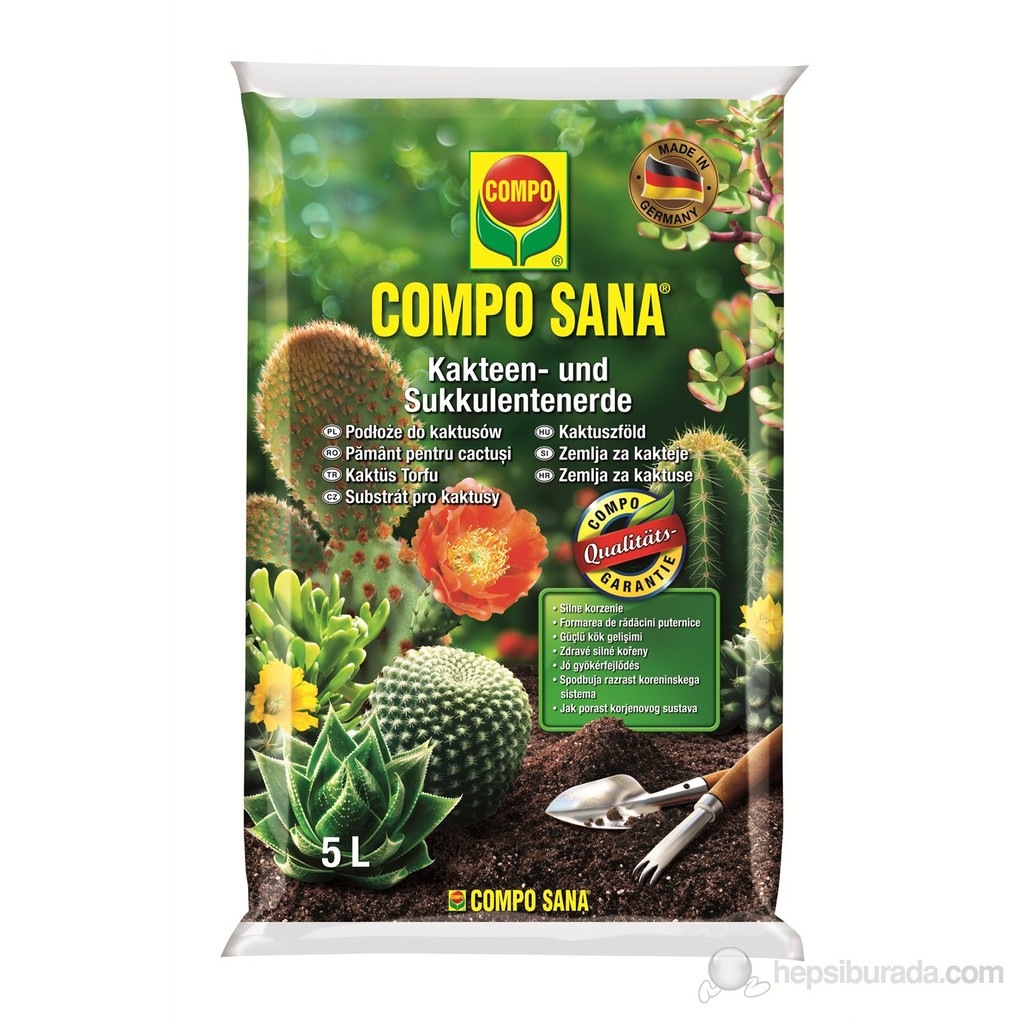 Compo Kaktüs Toprağı 5 Lt Bitki Fiyatı
