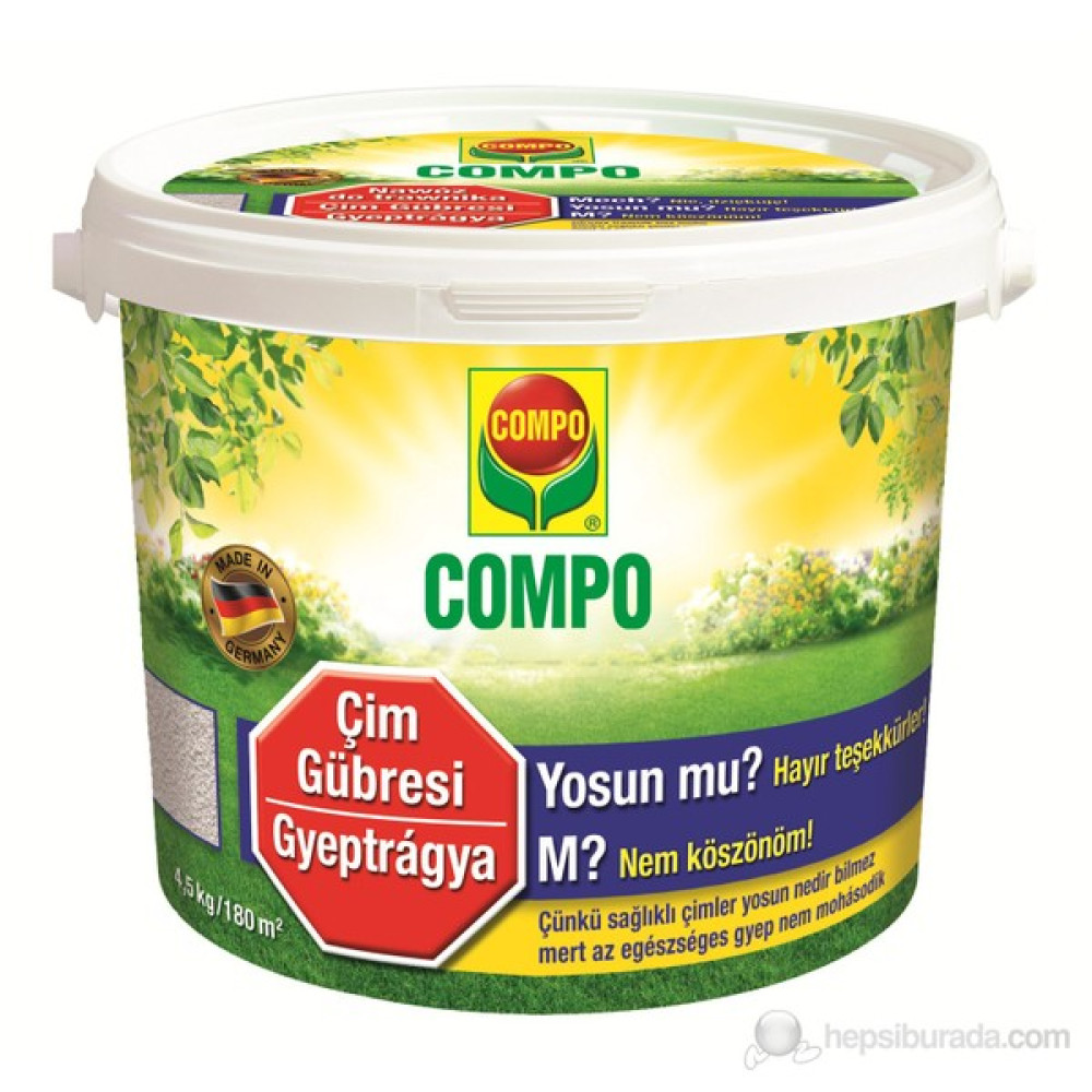 Compo Yosun Önleyici Gübre 4,5 Kg. Gübre Fiyatı