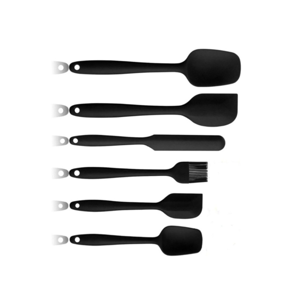 Comprox 6lı Takım Yanmaz Yapışmaz Mutfak Pasta Slikon Yumurta Fırçası Kaşık Bıçak Spatula Seti Mutfak Gereçleri Fiyatı