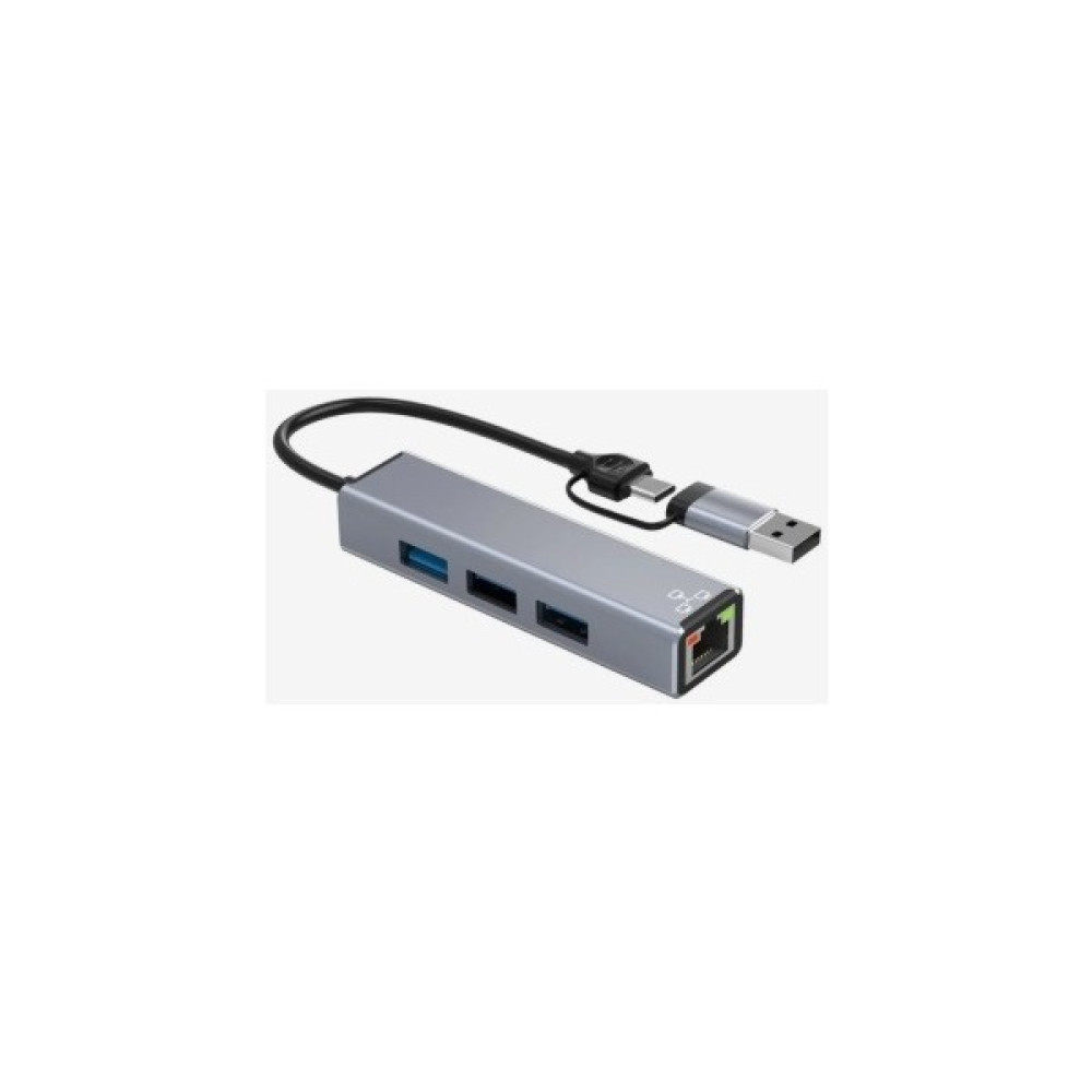 Comse Macbook Pro Air Uyumlu USB Type-C Hub Dönüştürücü Çevirici Çoklayıcı USB Ethernet 4 Girişli Bilgisayar Çevirici ve Adaptörü Fiyatı