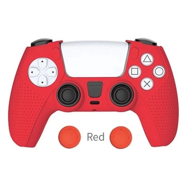 Comse Ps5 Dualsense Desenli Silikon Kılıf + Analog Koruyucu - Siyah - Sarı Xbox Oyun Kolu ve Aksesuarları Fiyatı
