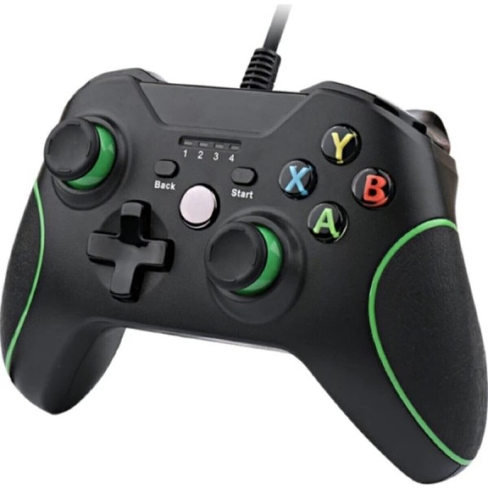 Comse Xbox One Kablolu Oyun Kolu Gamepad Oyun Konsolu Pc Uyumlu - Siyah Konsol Aksesuarları Fiyatı
