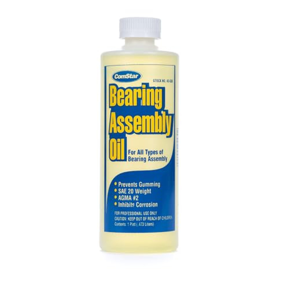 ComStar Bearing Assembly Lube Oil, SAE 20 Weight, Prevents Gumming, Protects Against Rust and Wear, Provides Long-Lasting Lubrication, Withstands Extreme Pressure, 1 Pint (45-530)