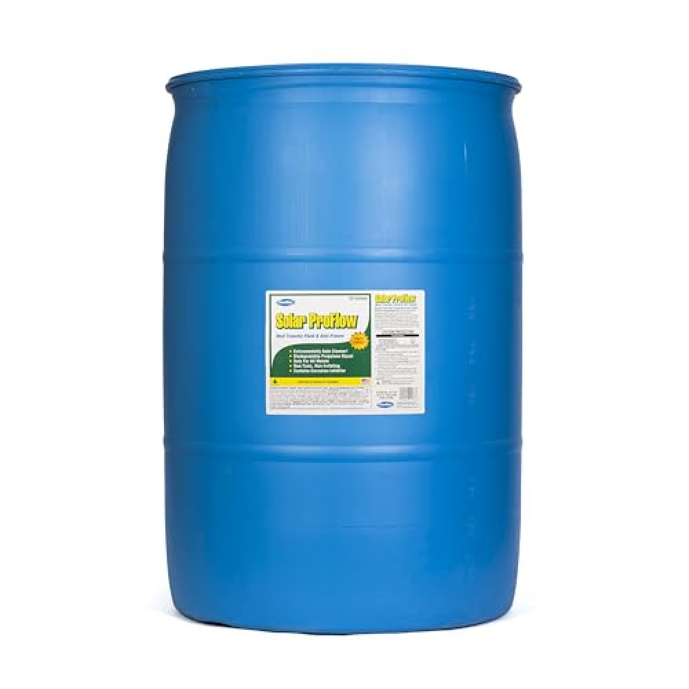 Comstar Solar ProFlow, Ready-to-Use High Temperature Heat Transfer Fluid & Anti-Freeze, Ideal for Closed Loop Solar Systems, Maximum Heat Transfer, Freeze Protection, 55 Gallons (01-176)