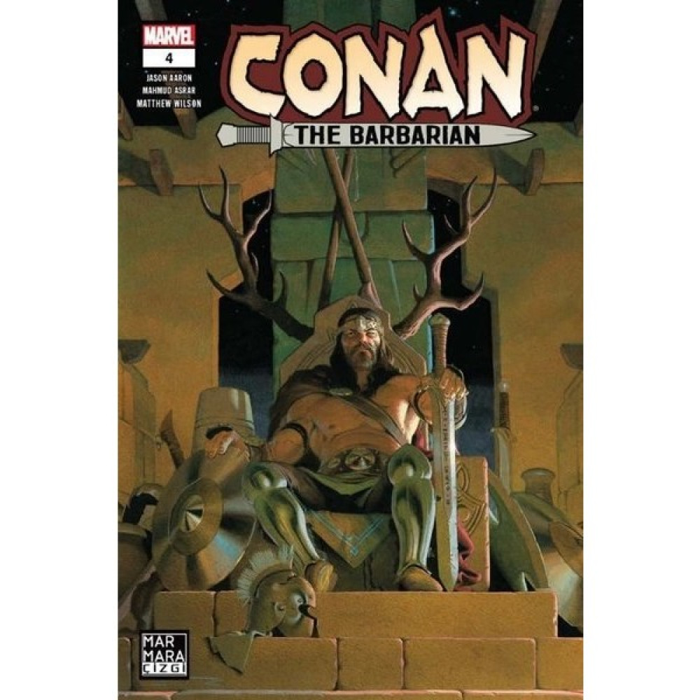 Conan The Barbarian Sayı 4 - Jason Aaron Çizgi Roman Fiyatı