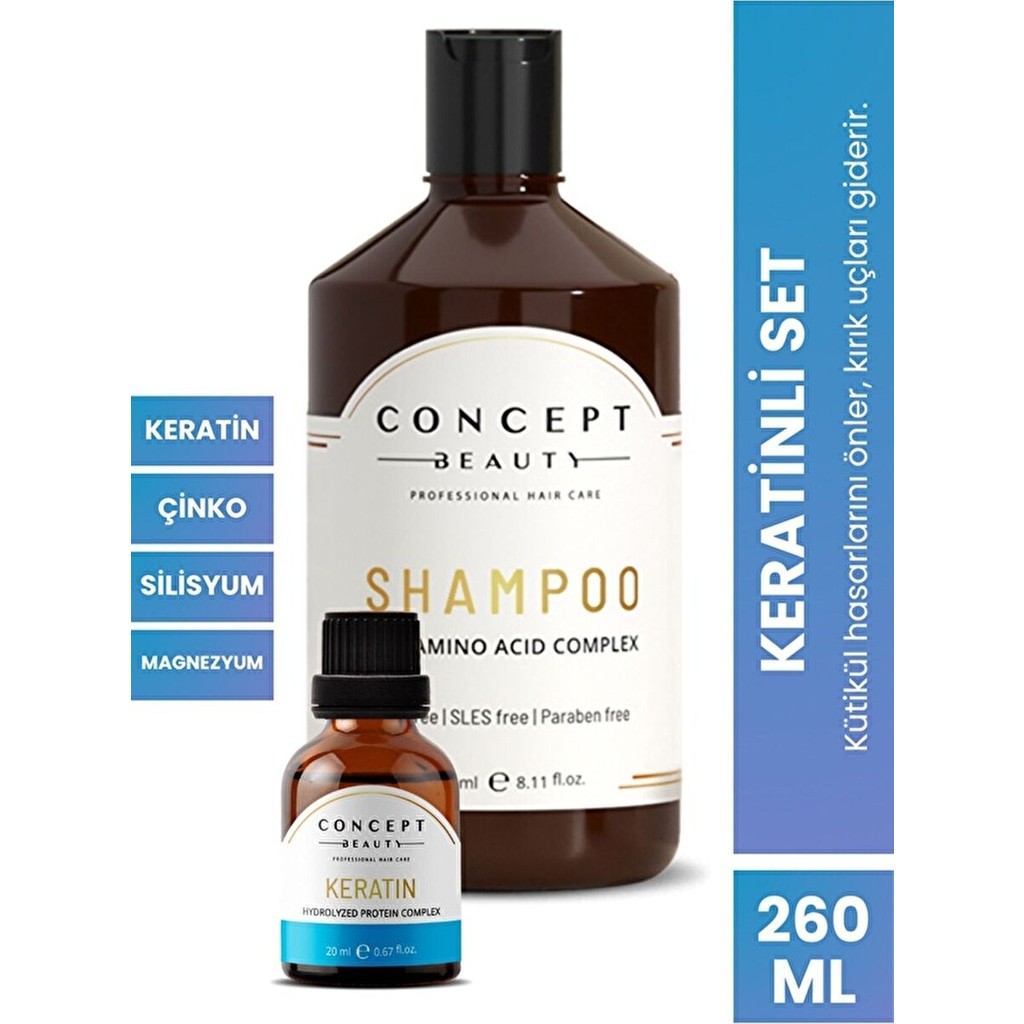 Concept Beauty Keratinli Saç Bakım Seti - 1 Evcil Hayvan Ürünleri Fiyatı