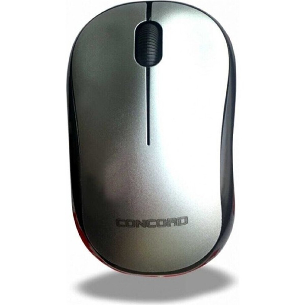 Concord C-13 Kablosuz Rahat Kullanım Optik Fare Ofis Wireless Mouse C-13 Kablosuz Mouse - Siyah - Gri Klavye - Mouse Fiyatı