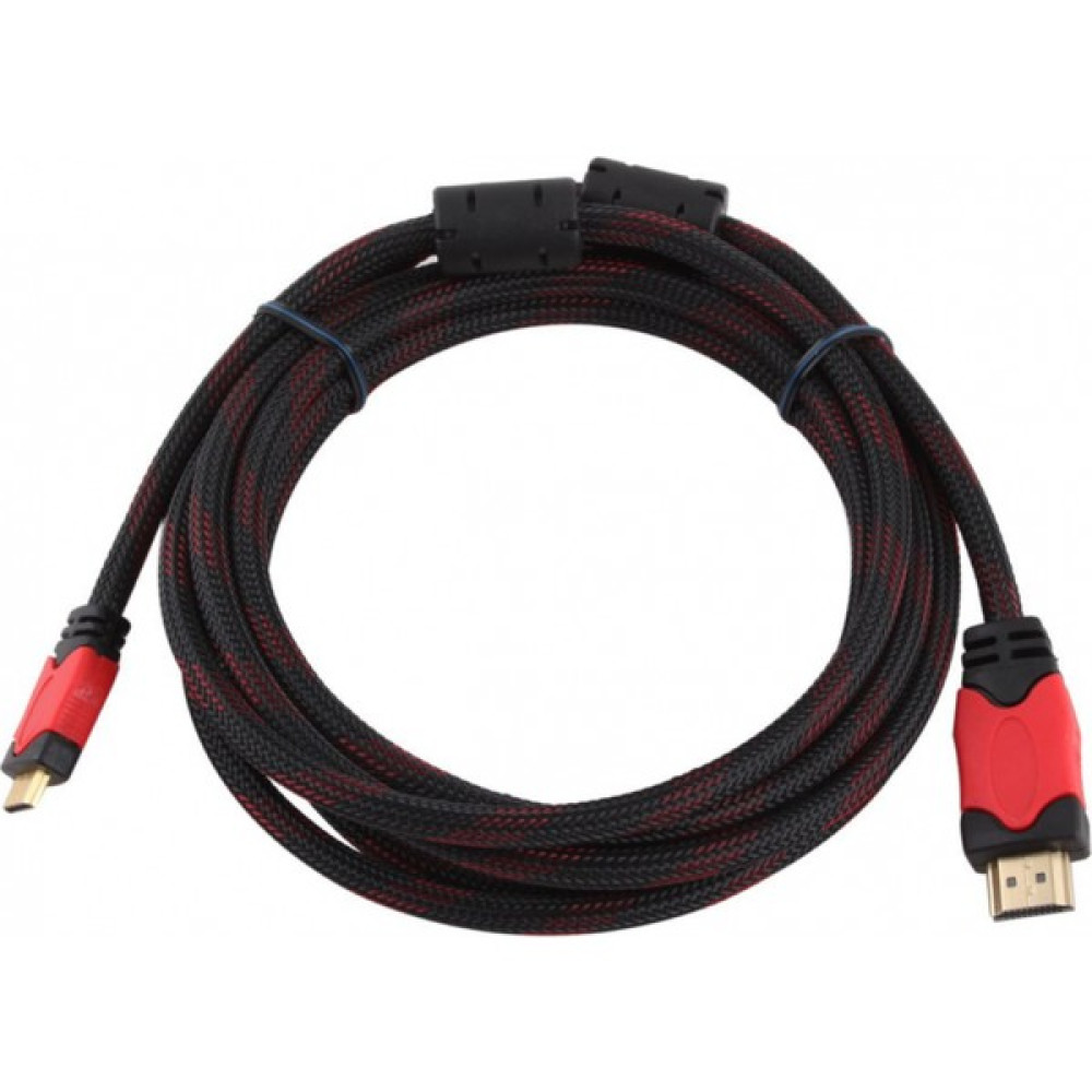 Concord C-515 1080P Hasır Örgülü HDMI Kablo- 5m HDMI Kablo Fiyatı