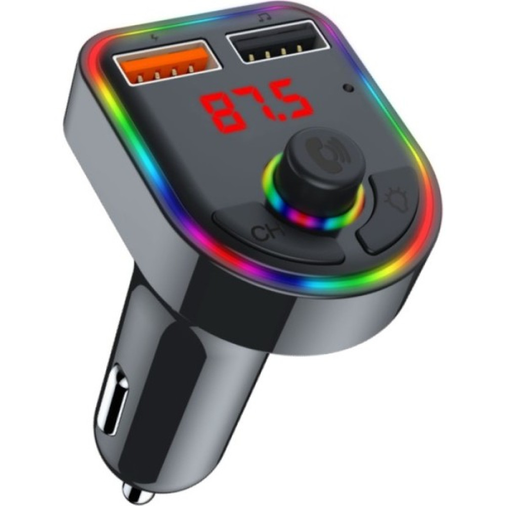 Concord C-616 Bluetooth Görüşme ve Müzik Dinleme Ekranlı Rgb Fm Transmitter Çift USB Şarj Usb/tf Oto Transmitterleri Fiyatı