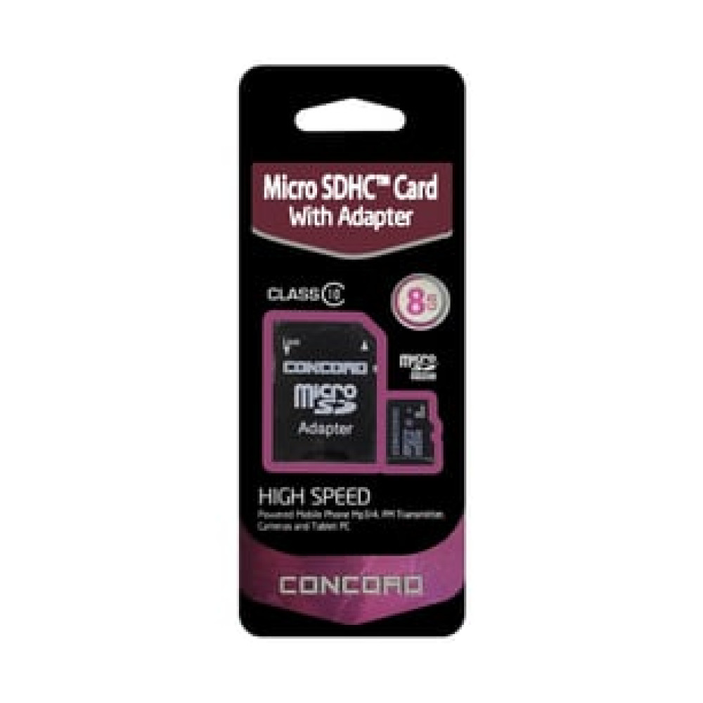 Concord C-m8 Hafıza Kartı Micro Sd 8gb Class10 Kaset & Depolama Ürünleri Fiyatı
