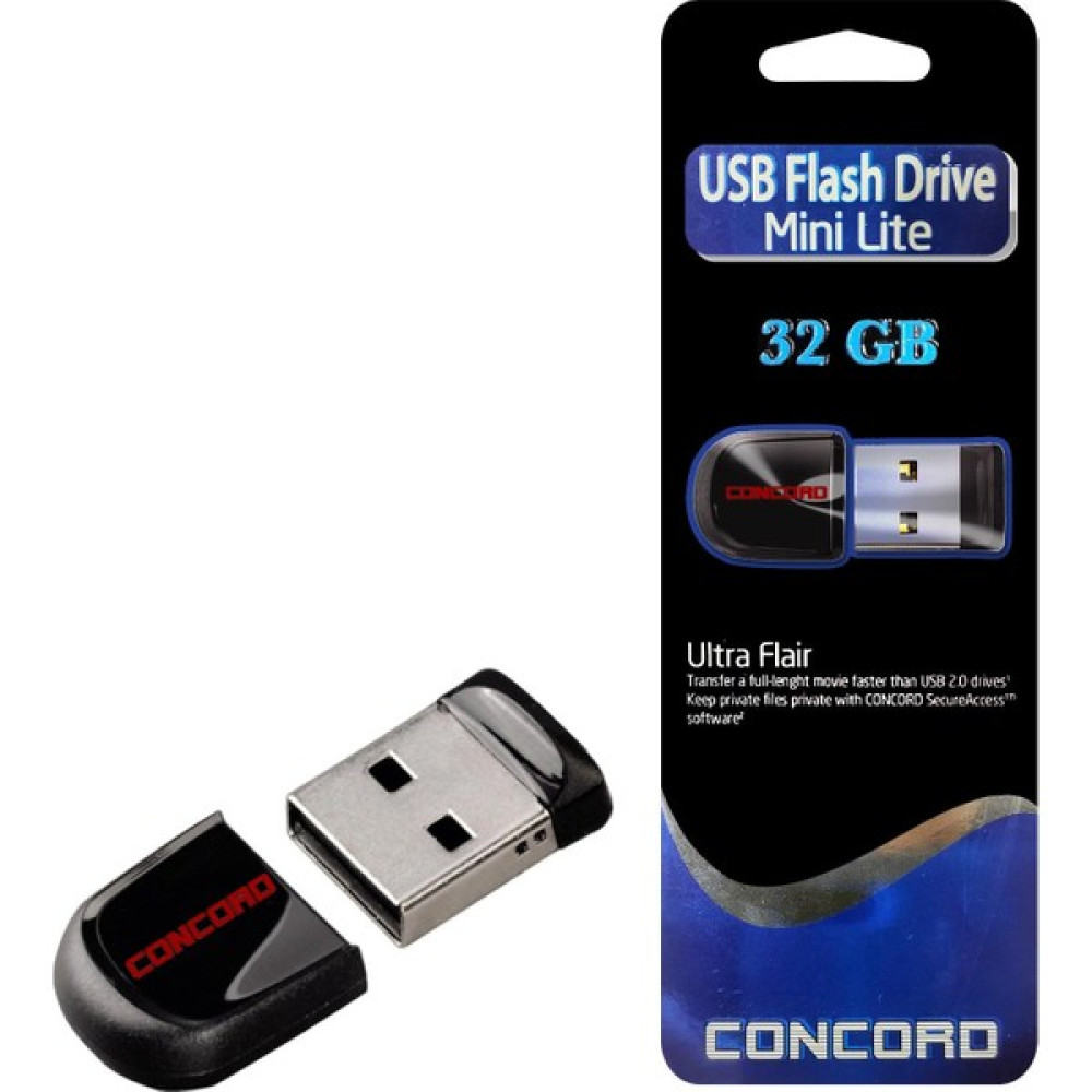 Concord USB Flash Bellek 32GB Mini Lite Concord C-UML32 Flash Bellekler Fiyatı