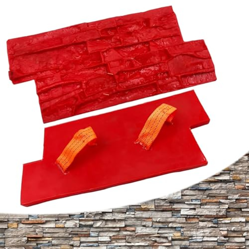 Concrete Stamps Cement Imprint Texture Concrete Stamp Molds Decorative Granite Mat Slate Seamless Texture Stamp for Wall Floor Courtyard Park Path
