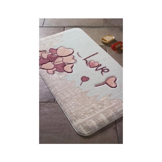 Confetti Love City Mint 80x140 cm Banyo Paspası