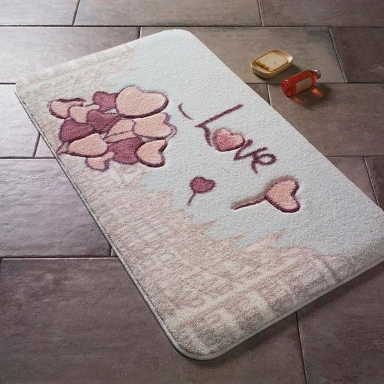 Confetti Love City Mint 80x140 cm Banyo Paspası