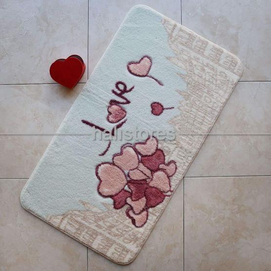 Confetti Love City Mint 80x140 cm Banyo Paspası