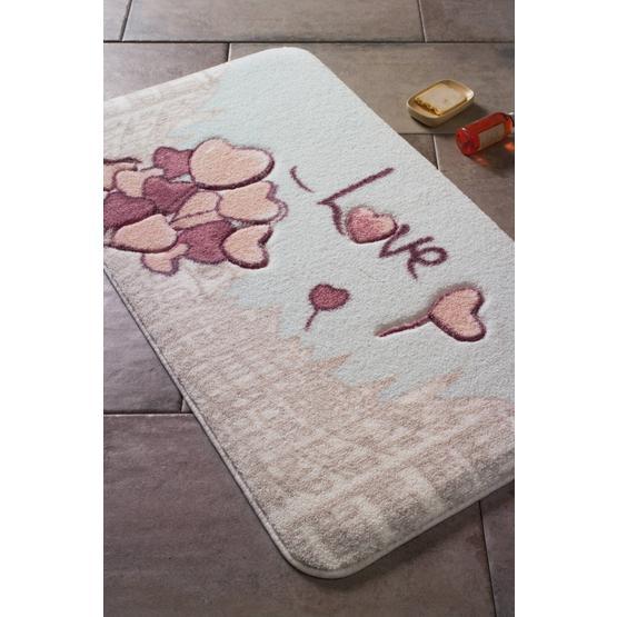 Confetti Love City Mint 80x140 cm Banyo Paspası