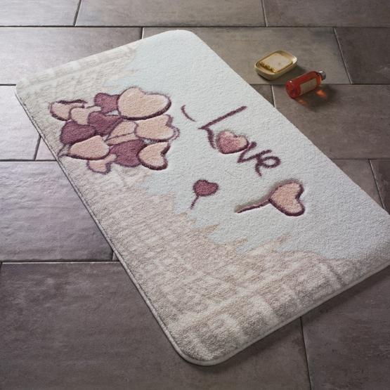 Confetti Love City Mint 80x140 cm Banyo Paspası