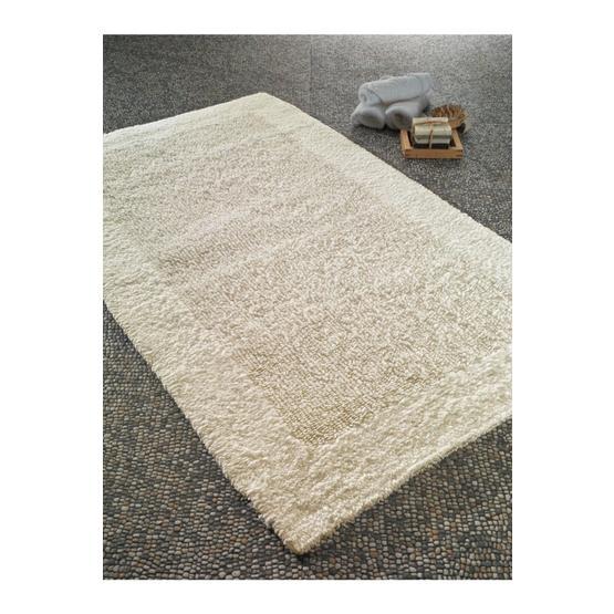 Confetti Natura Heavy Ekru - 70x120 cm Banyo Halısı