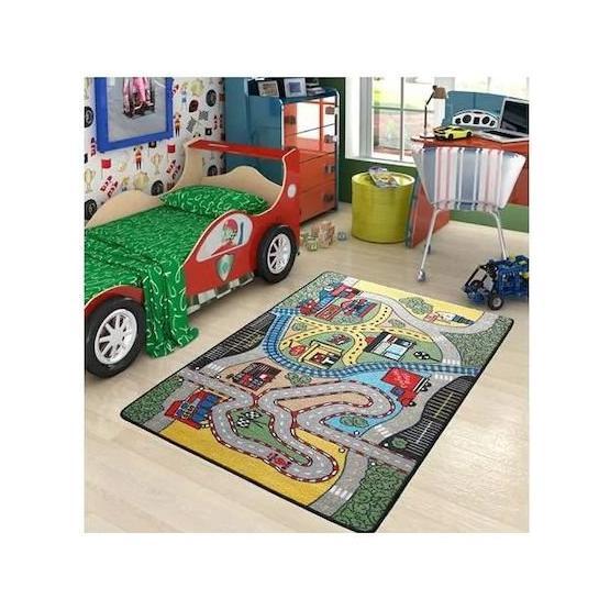 Confetti Race 100x150 cm Çocuk Odası Halısı