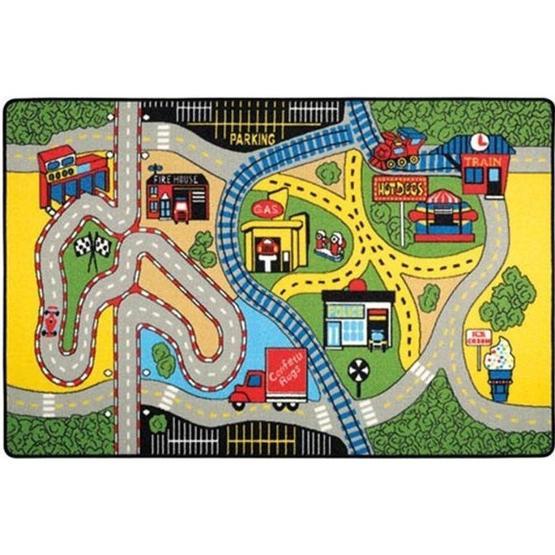 Confetti Race 100x150 cm Çocuk Odası Halısı