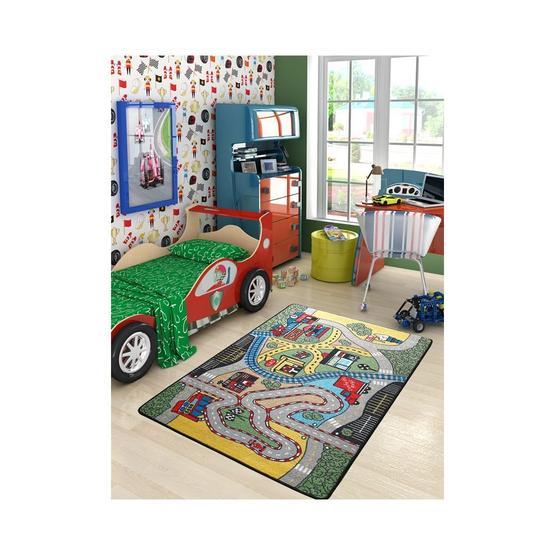 Confetti Race 100x150 cm Çocuk Odası Halısı