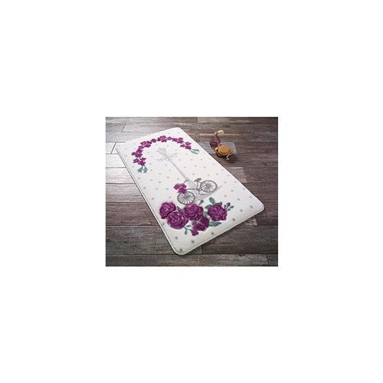 Confetti Vintage Oymalı Mor 80x140 cm Banyo Paspası Banyo Halısı Fiyatı