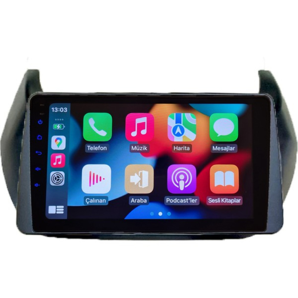Conio Fıat Fiorino Android Kablosuz Carplay Navigasyon Multimedya 9 Inch Ekran 2 GB Ram 32 GB Rom Oto Görüntü Sistemleri Fiyatı