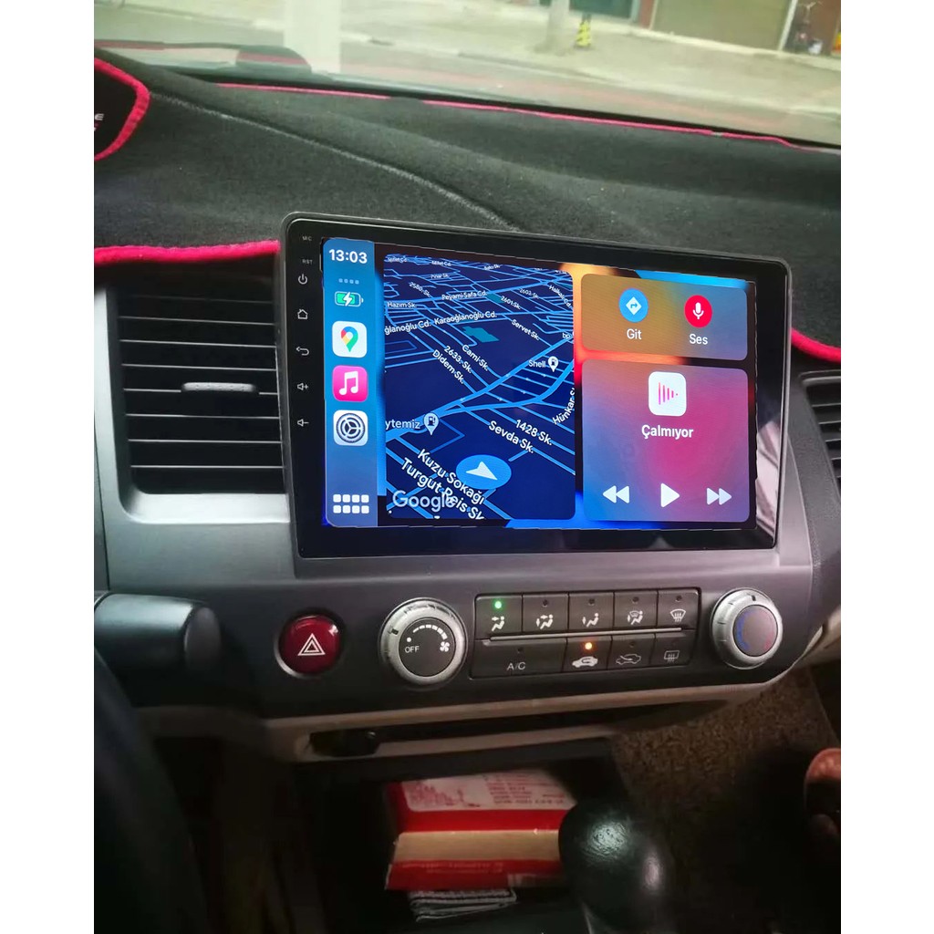 Conio Honda FD6/2007-2012 Civic Android Sürüm 13 Kablosuz Carplay Navigasyon Multimedya 10 Inç Ekran 2gb Ram 32GB Rom Hafıza RAM Bellekler Fiyatı