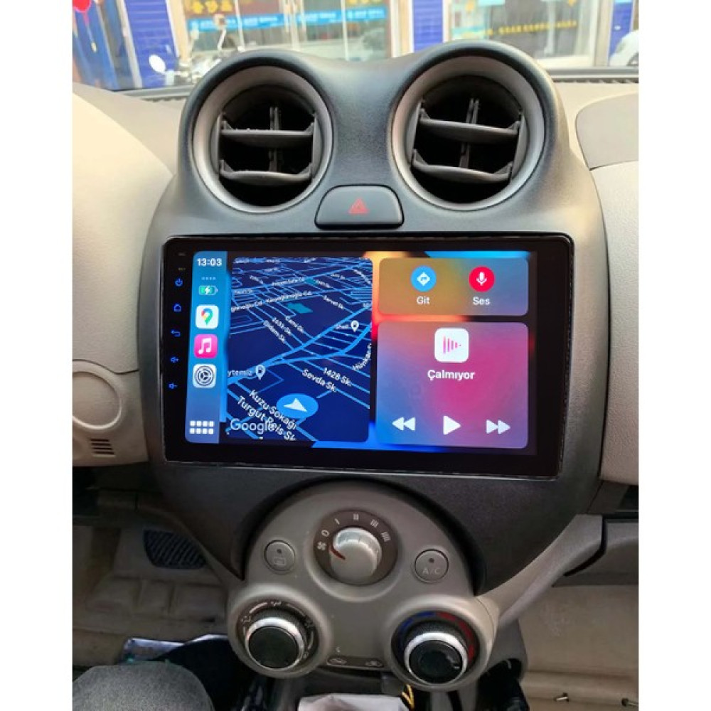 Conio Nissan Micra 2011-2012 Yıl Android Sürüm 13 Kablosuz Carplay Navigasyon Multimedya 9 Inç Ekran 2gb Ram 32GB Rom Hafıza Oto Görüntü Sistemleri Fiyatı