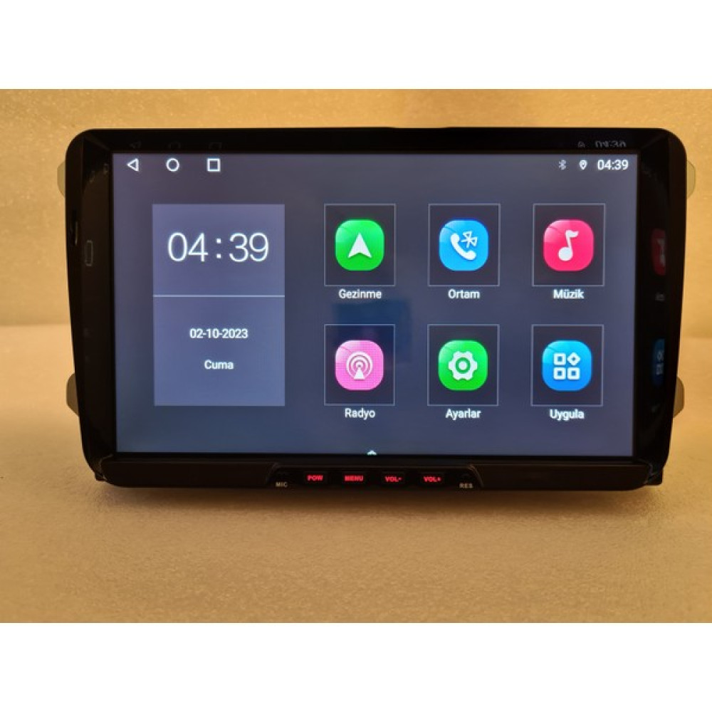 Conio Volkswagen Eski Jetta Android Kablosuz Carplay Navigasyon Multimedya 9 Inch Ekran 2 GB Ram 32 GB Rom Oto Görüntü Sistemleri Fiyatı